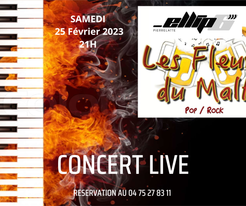 Concert live Pierrelatte Orange Bollène Montélimar