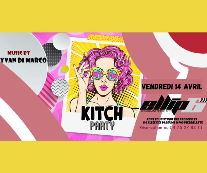 Soirée dansante Disco Kitch Party Pierrelatte Bar Ambiance Proche Montélimar
