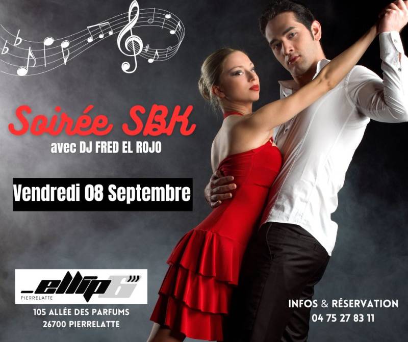 soirée Salsa Bachata Kizomba Restaurant Bar Ellip6 Pierrelatte 